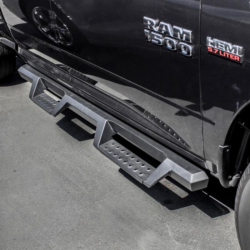 Westin/HDX 09-18 Dodge/Ram 1500 Quad Cab Drop Nerf Step Bars - Textured Black - Image 2