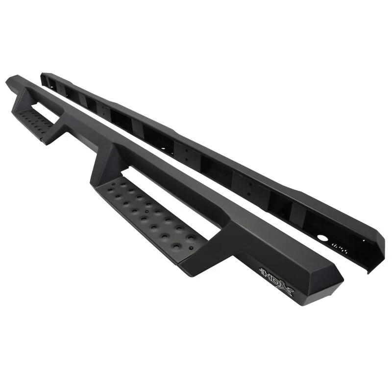 Westin/HDX 09-18 Dodge/Ram 1500 Quad Cab Drop Nerf Step Bars - Textured Black - Image 6