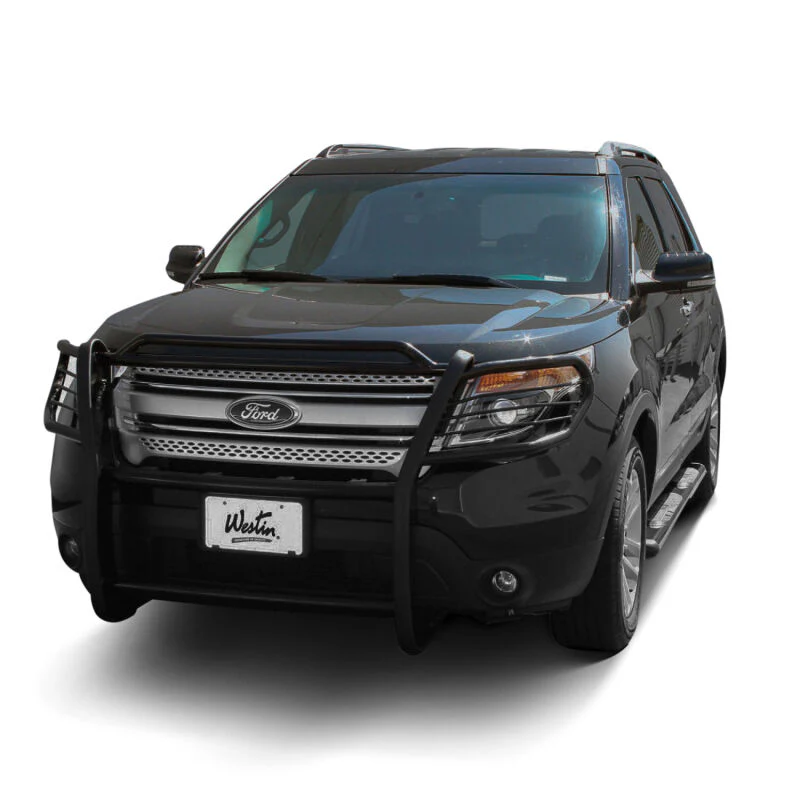 Westin Premier 4 Oval Nerf Step Bars 75 in - Black - Image 4