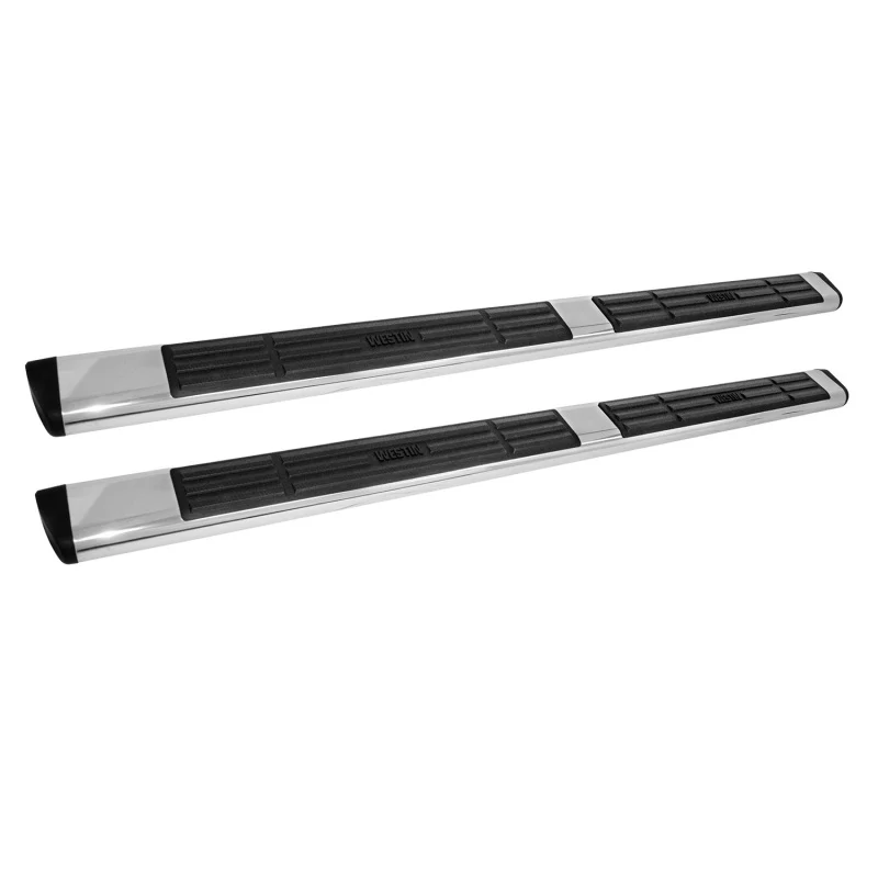 Westin Premier 6 in Oval Side Bar - Stainless Steel 75 in - Stainless Steel - Image 2