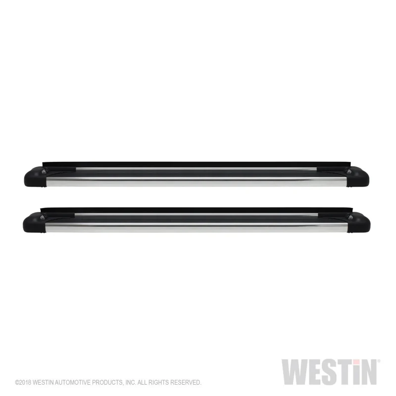 Westin SG6 Polished Aluminum Running Boards 74.25 in - Image 12
