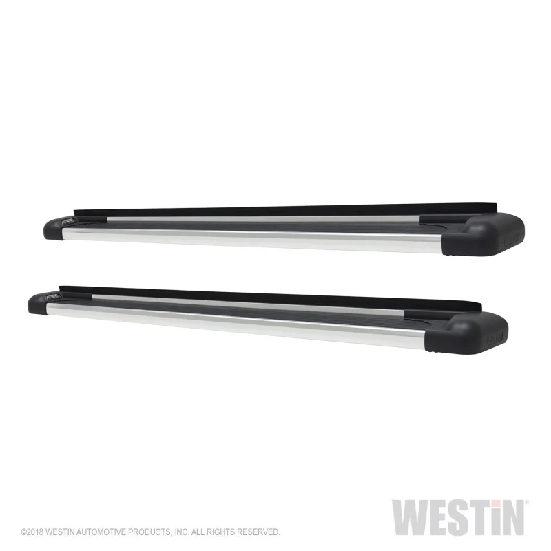 Westin SG6 Polished Aluminum Running Boards 74.25 in - Image 2