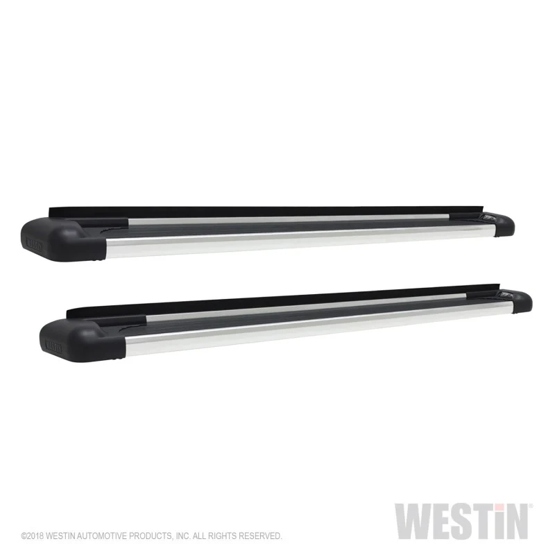 Westin SG6 Polished Aluminum Running Boards 74.25 in - Image 3