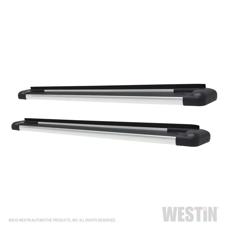 Westin SG6 Polished Aluminum Running Boards 74.25 in - Image 7