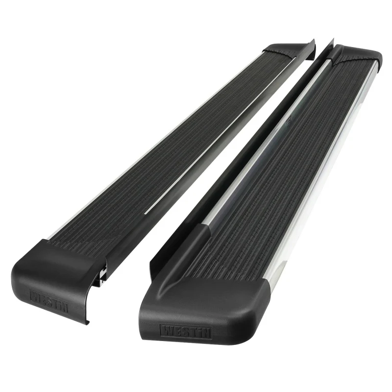 Westin SG6 Polished Aluminum Running Boards 74.25 in - Polished - Image 2