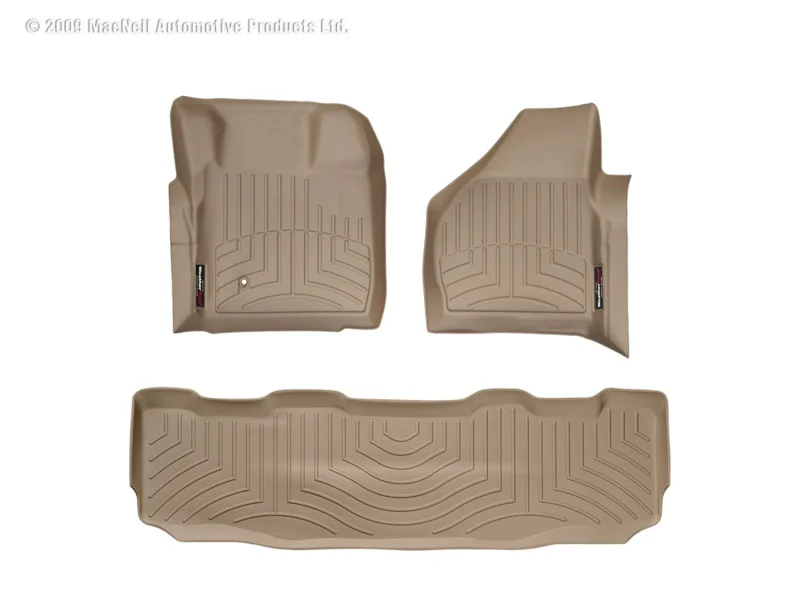 WT FloorLiner - Rear - Tan - Image 2
