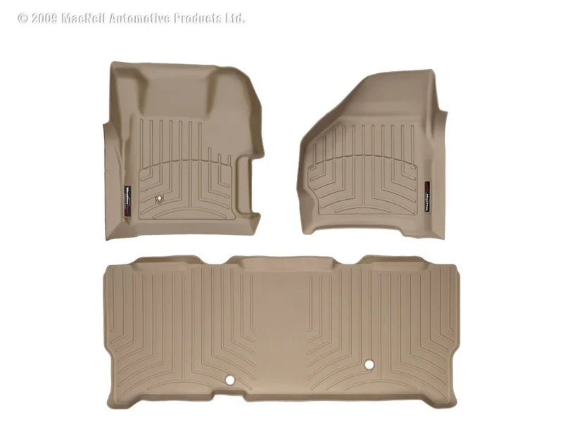 WT FloorLiner - Rear - Tan - Image 3