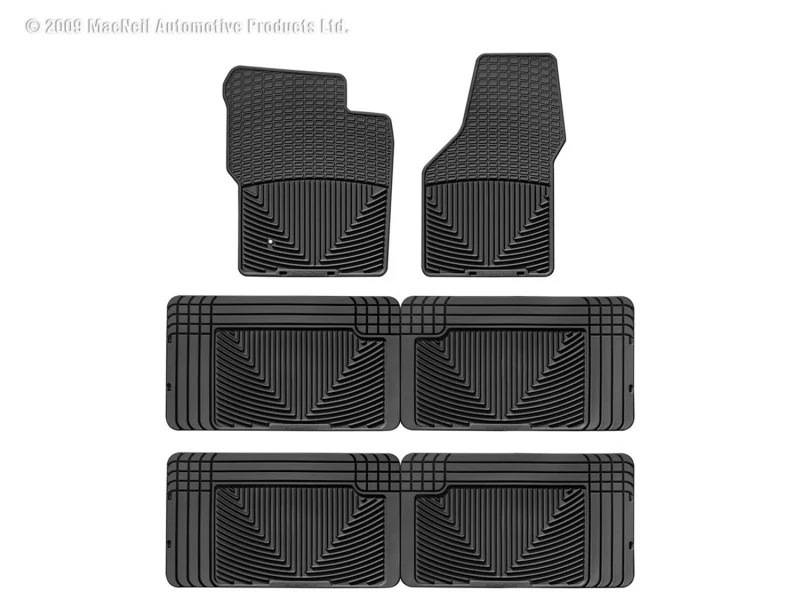WT Rubber Mats - Front - Blk - Image 3