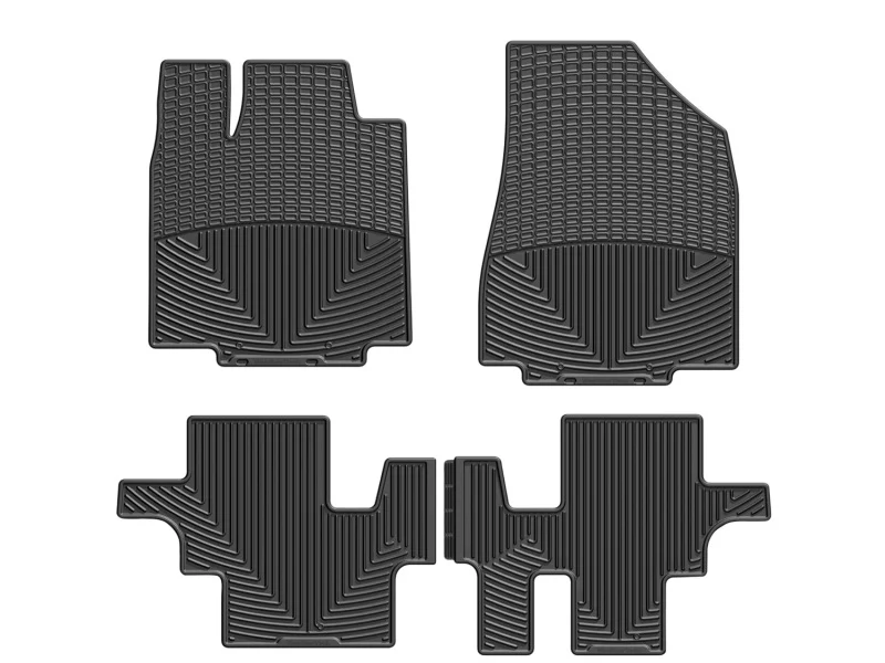 WT Rubber Mats - Front - Blk - Image 2