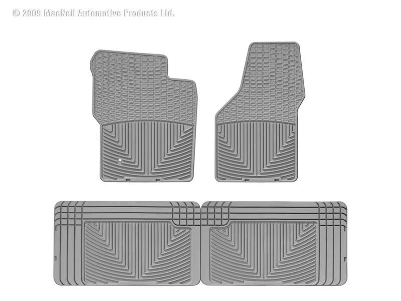 WT Rubber Mats - Front - Grey - Image 3