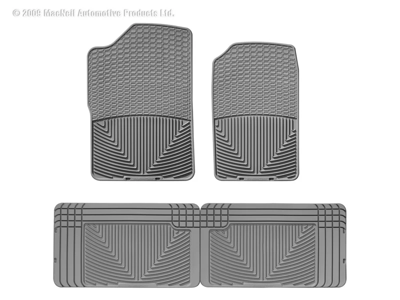 WT Rubber Mats - Front - Grey - Image 2