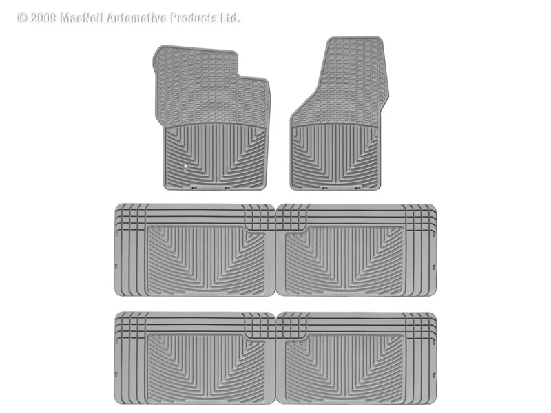 WT Rubber Mats - Front - Grey - Image 3