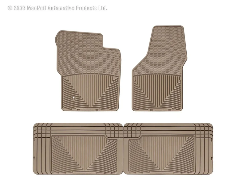 WT Rubber Mats - Front - Tan - Image 2