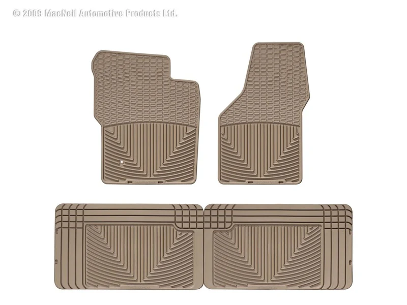 WT Rubber Mats - Front - Tan - Image 3