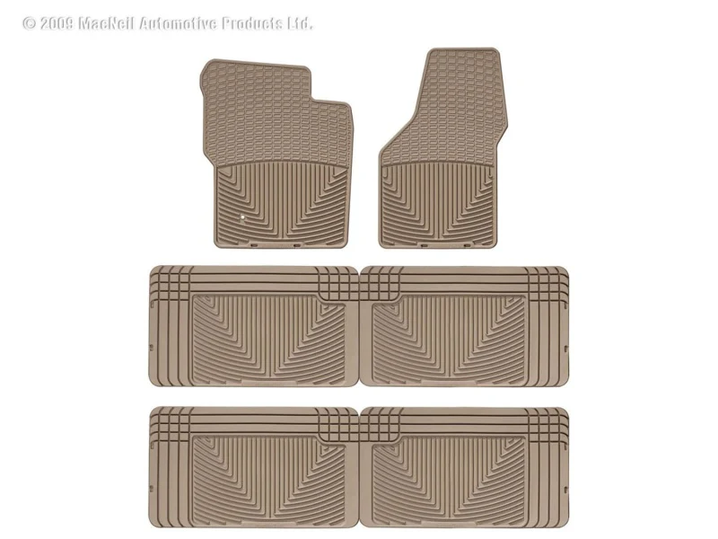 WT Rubber Mats - Front - Tan - Image 3