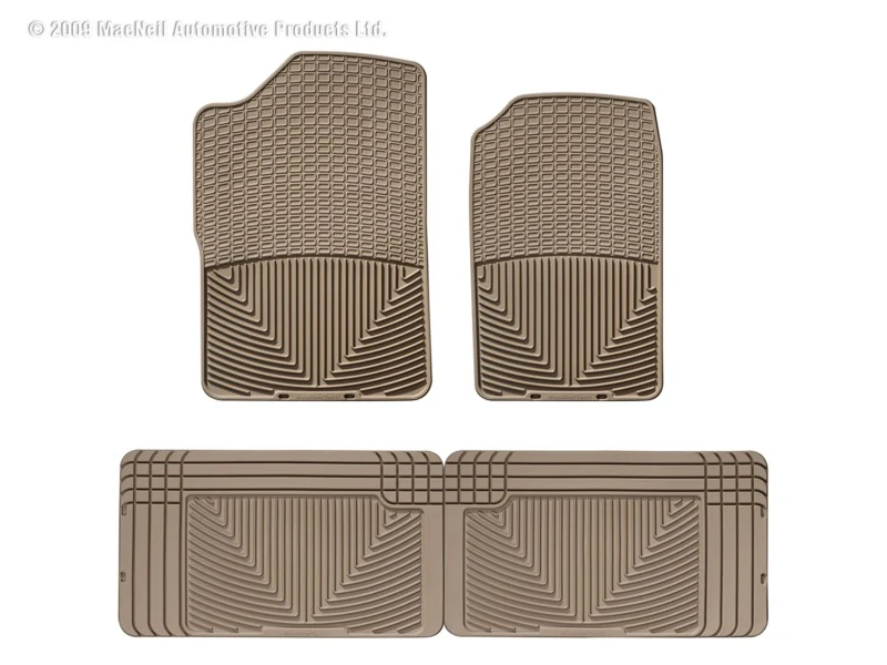 WT Rubber Mats - Front - Tan - Image 3