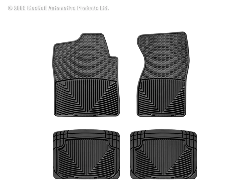 WT Rubber Mats - Rear - Blk - Image 2