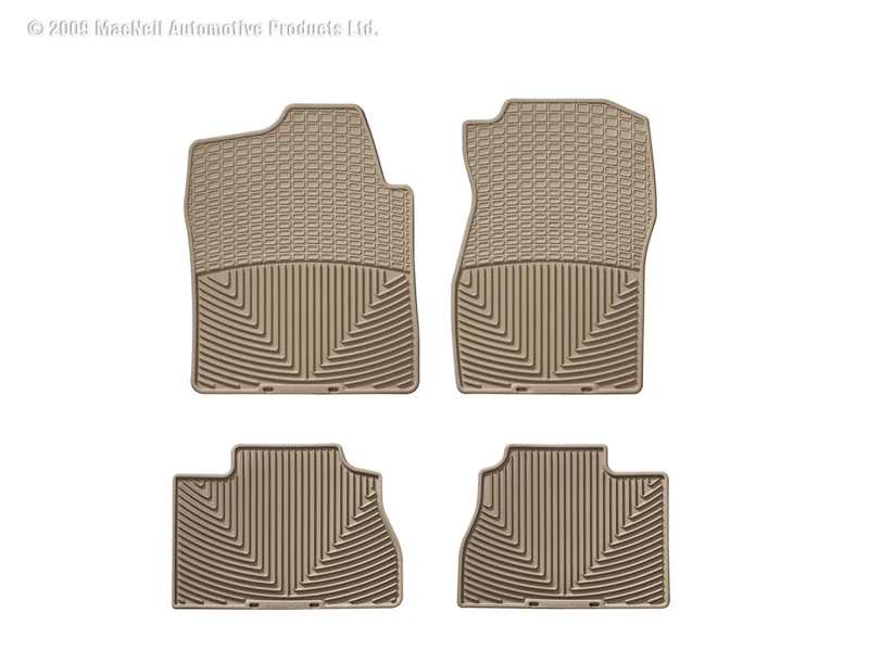 WT Rubber Mats - Rear - Tan - Image 3