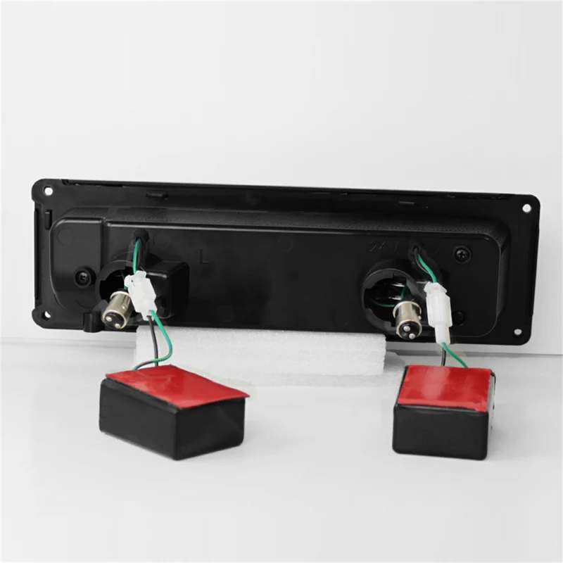 xTune 92-94 Blazer Full Size Corner/LED Bumper Headlights Smoke HD-JH-CCK88-LED-AM-SM-SET - Image 6