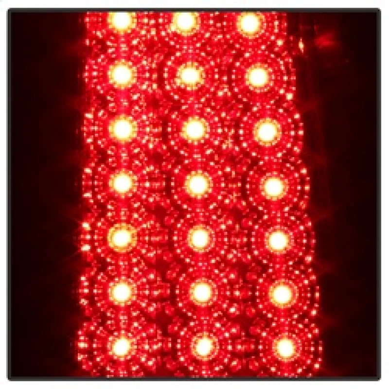 xTune Chevy Silverado 1500/2500/3500 03-06 LED Tail Lights Red Clear ALT-ON-CS03-LED-RC - Image 4
