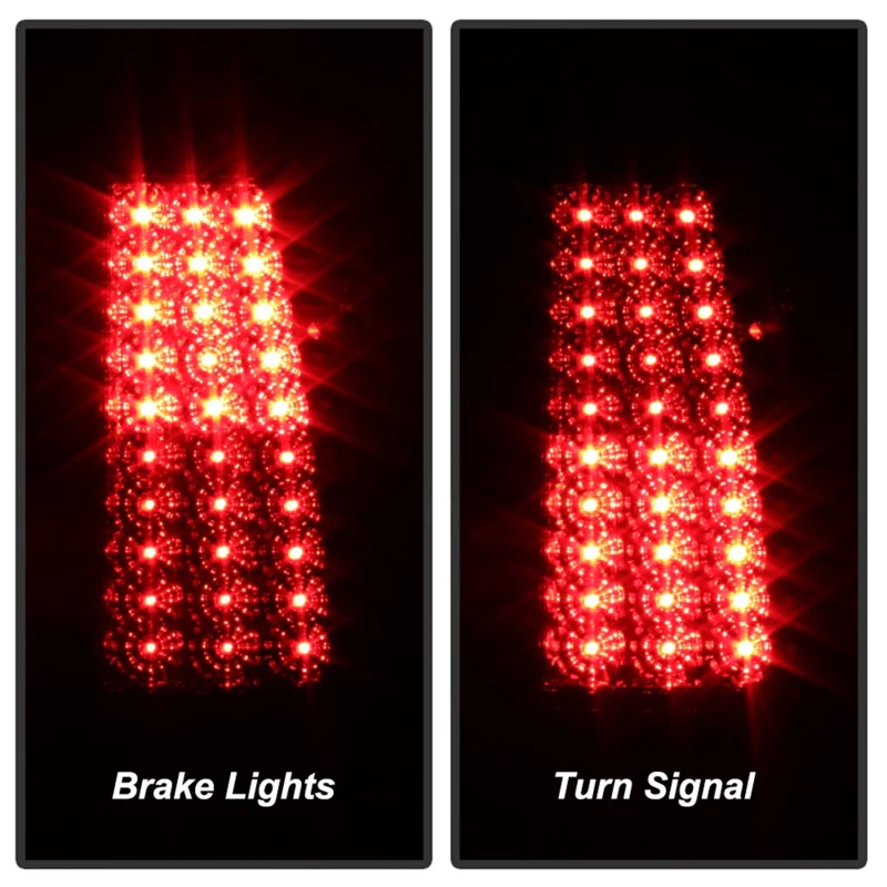 xTune Chevy Silverado 1500/2500/3500 99-02 99-03 LED Tail Lights Smoke ALT-ON-CS99-LED-SM - Image 10