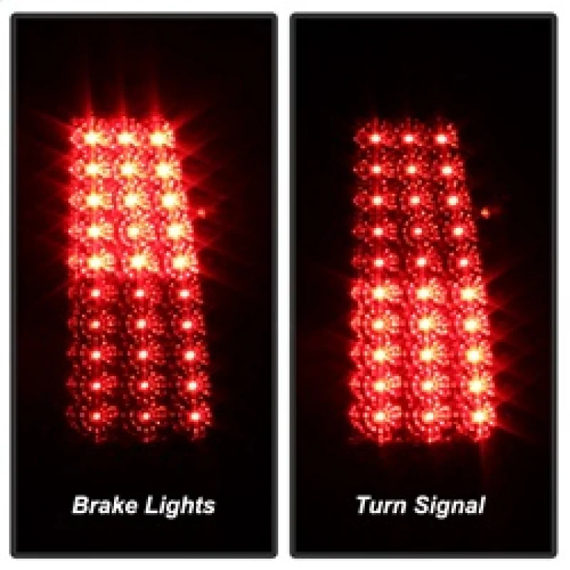 xTune Chevy Silverado 1500/2500/3500 99-02 99-03 LED Tail Lights Smoke ALT-ON-CS99-LED-SM - Image 12