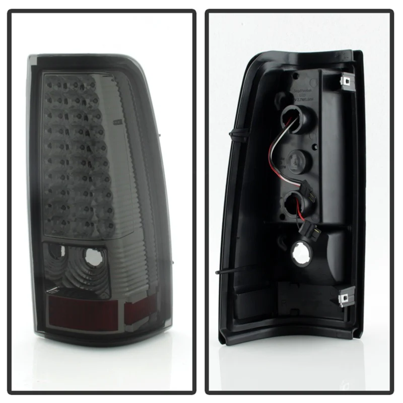 xTune Chevy Silverado 1500/2500/3500 99-02 99-03 LED Tail Lights Smoke ALT-ON-CS99-LED-SM - Image 6