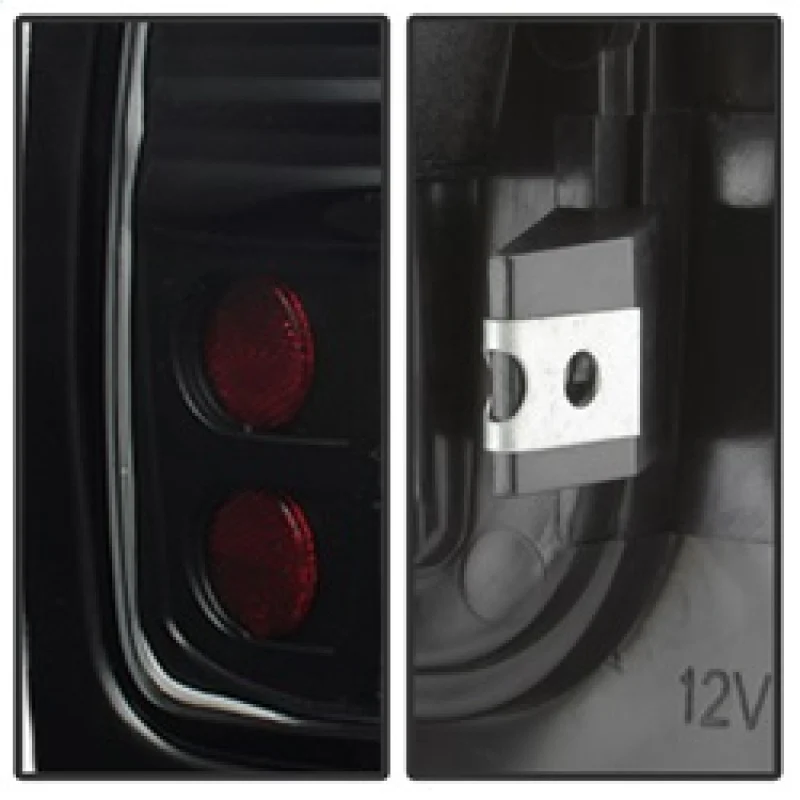 xTune Dodge Ram 1500 94-01 / Ram 2500/3500 94-02 LED Tail Lights Black ALT-ON-DRAM94-LED-BK - Image 3