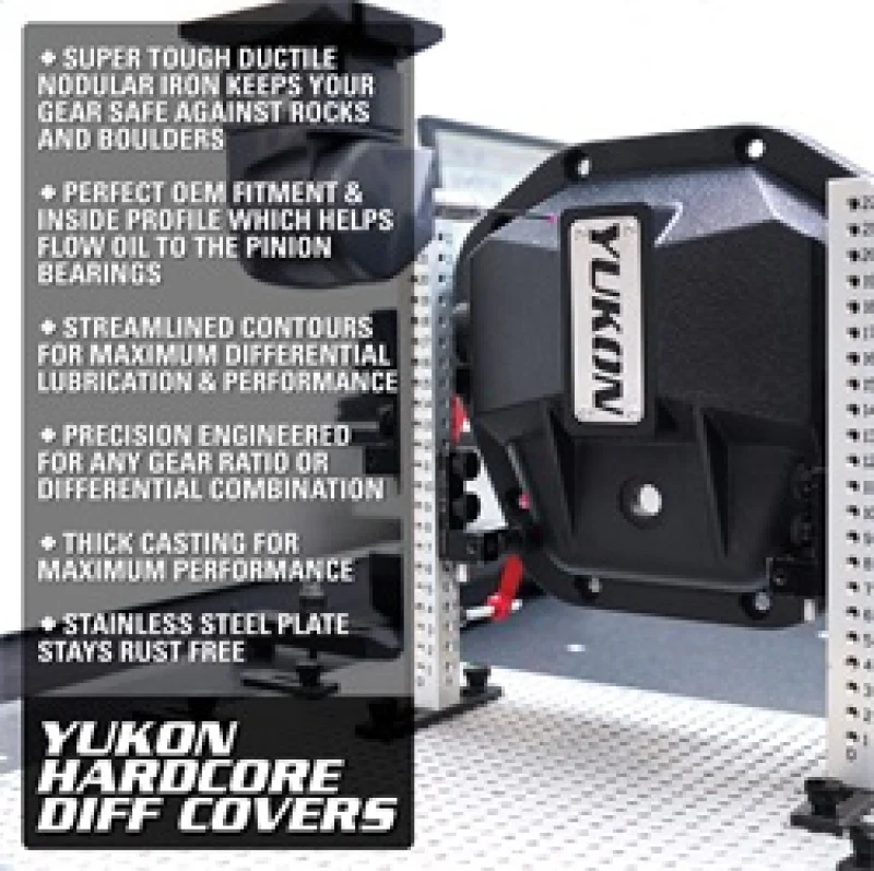Yukon Gear 97-17 Ford E150 9.75in Rear Differentials Hardcore Cover - Image 8