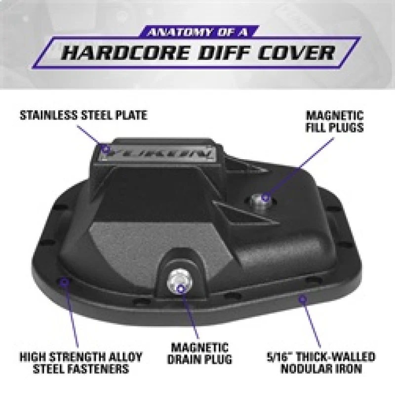 Yukon Gear 97-17 Ford E150 9.75in Rear Differentials Hardcore Cover - Image 5
