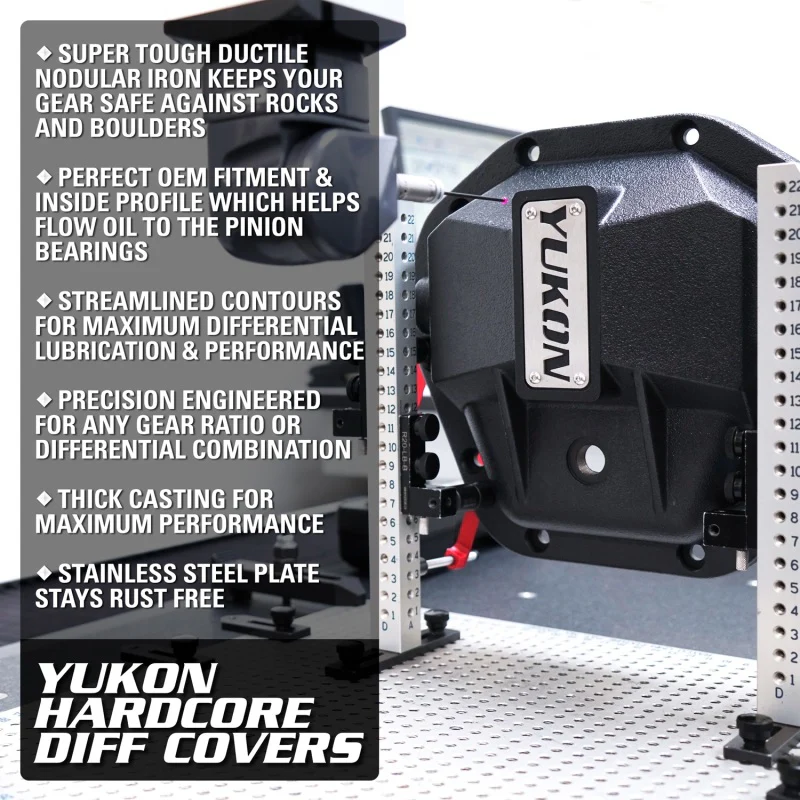 Yukon Gear Hardcore Diff Cover for 8.5inch GM Rear w/ 5/16inch Cover Bolts - Image 8