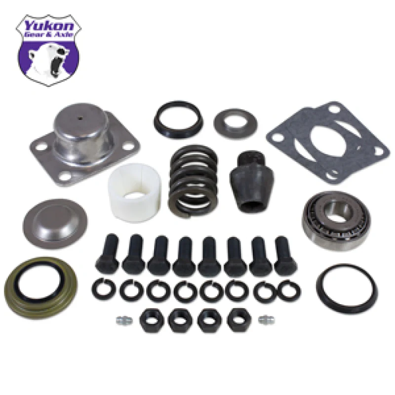 Yukon Gear Replacement King-Pin Kit For Dana 60 - One Side (Pin/Bushing/Seals/Bearings/Spring/Cap) - Image 4